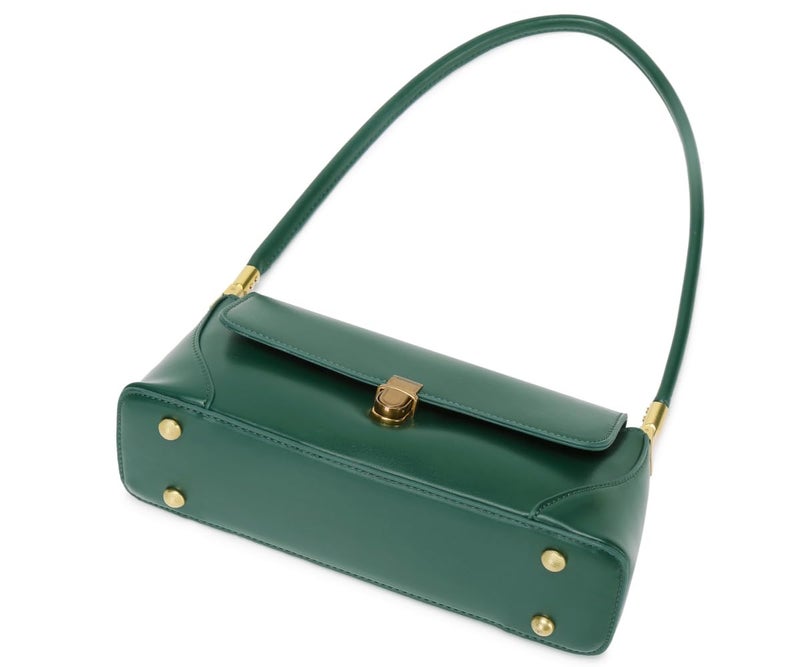 WSRYDJDL Shoulder Bags for Women Vintage Handbag Retro Classic Small Purse Cute Hobo Tote Handbag Mini Clutch Purse (Green) - Image 4